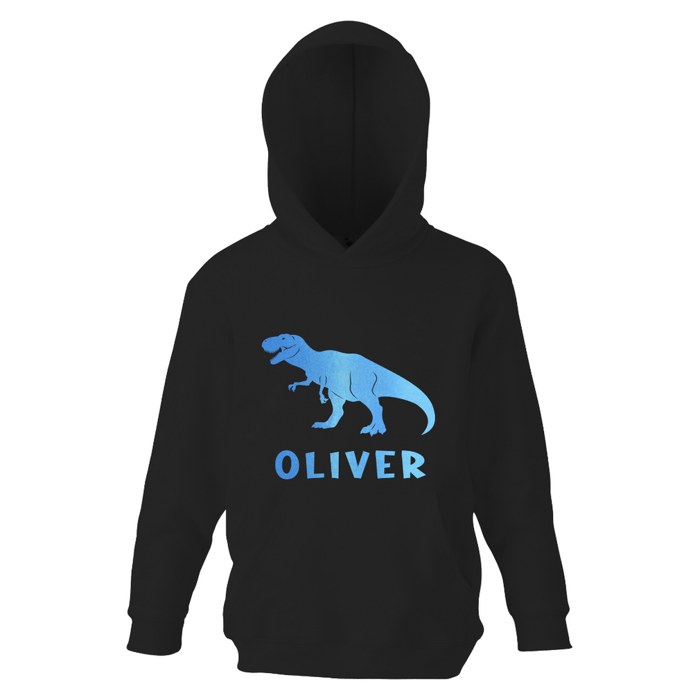 Personalised T-Rex Dinosaur Hoodie - varsanystore