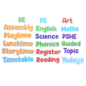 Whiteboard Subject Magnets, Teacher Essentials, Classroom Whiteboard Magnetic Labels, Teacher Gift - Whiteboard Buddy - Varsany
