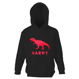 Personalised T-Rex Dinosaur Hoodie - varsanystore