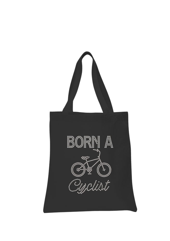 Born a Cyclist Tote Bag - varsanystore