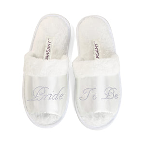 Bride To Be Party Spa Open Toe Slippers - varsanystore