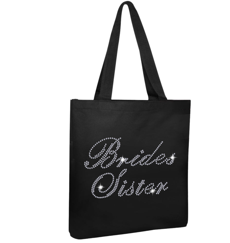 Brides Sister Wedding Tote Bag - varsanystore