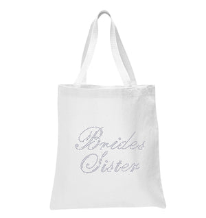 Brides Sister Wedding Tote Bag - varsanystore