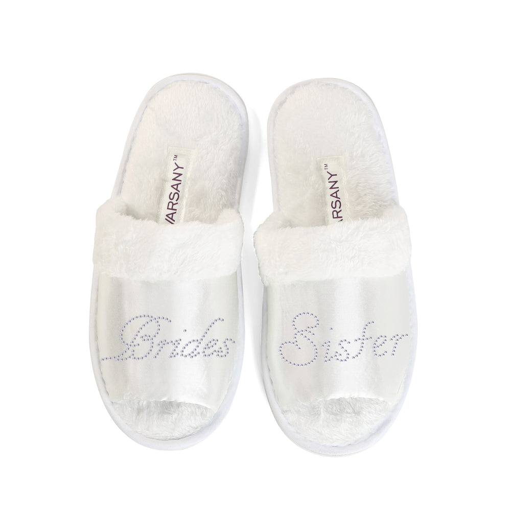 Brides Sister Party Spa Open Toe Slippers - varsanystore