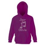 Personalised Singer Hoodie - varsanystore