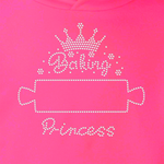 Personalised Baking Princess Hoodie - varsanystore