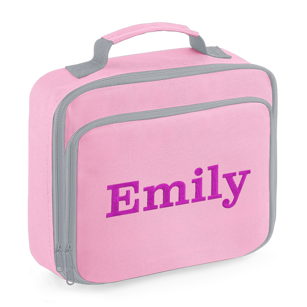Personalised Kids Insulated Lunchbox Cooler Bag Girls Boys, Perfect for School, Picnics - Varsany