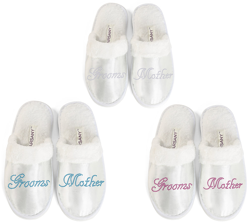 Grooms Mother Spa Slippers - varsanystore