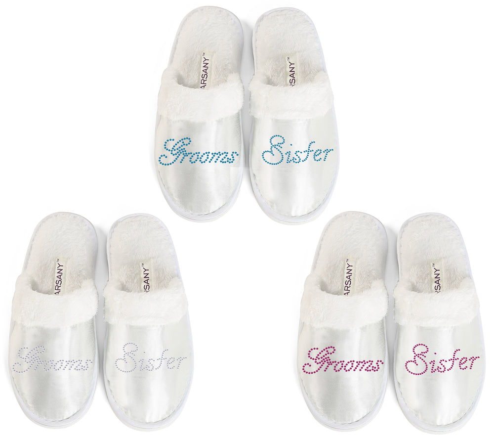 Grooms Sister Spa Slippers - varsanystore