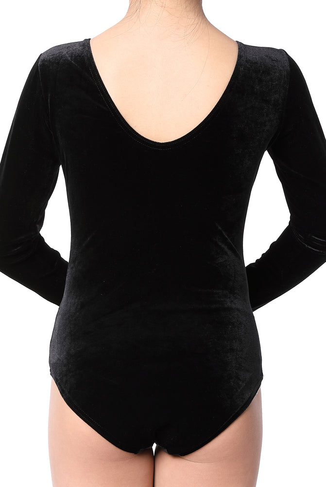 Personalised Girls Black Leotard - varsanystore