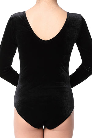 Personalised Girls Black Leotard - varsanystore