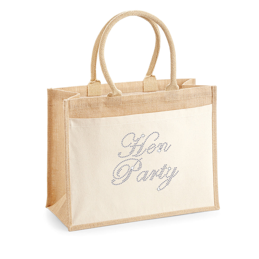 Wedding Luxury Fashion Tote Jute Bag - Varsany