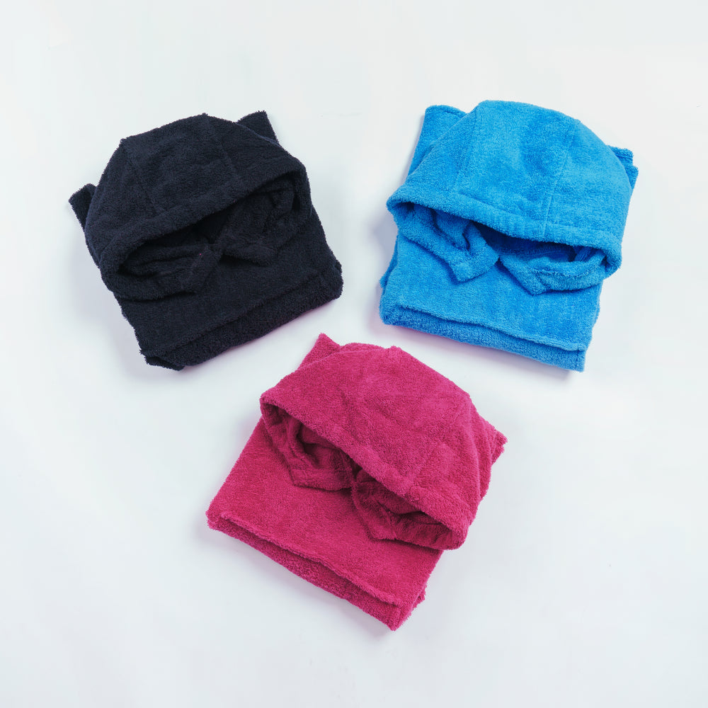 Personalised Dinosaur Kids Hooded Towel Poncho - Varsany