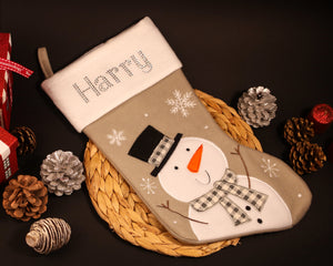 Premium Personalised Christmas Stocking - Varsany
