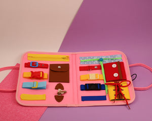 Personalized Busy Board for Toddler Montessori Sensory Board for Baby  Toddler Gift Montessori Busyboard 