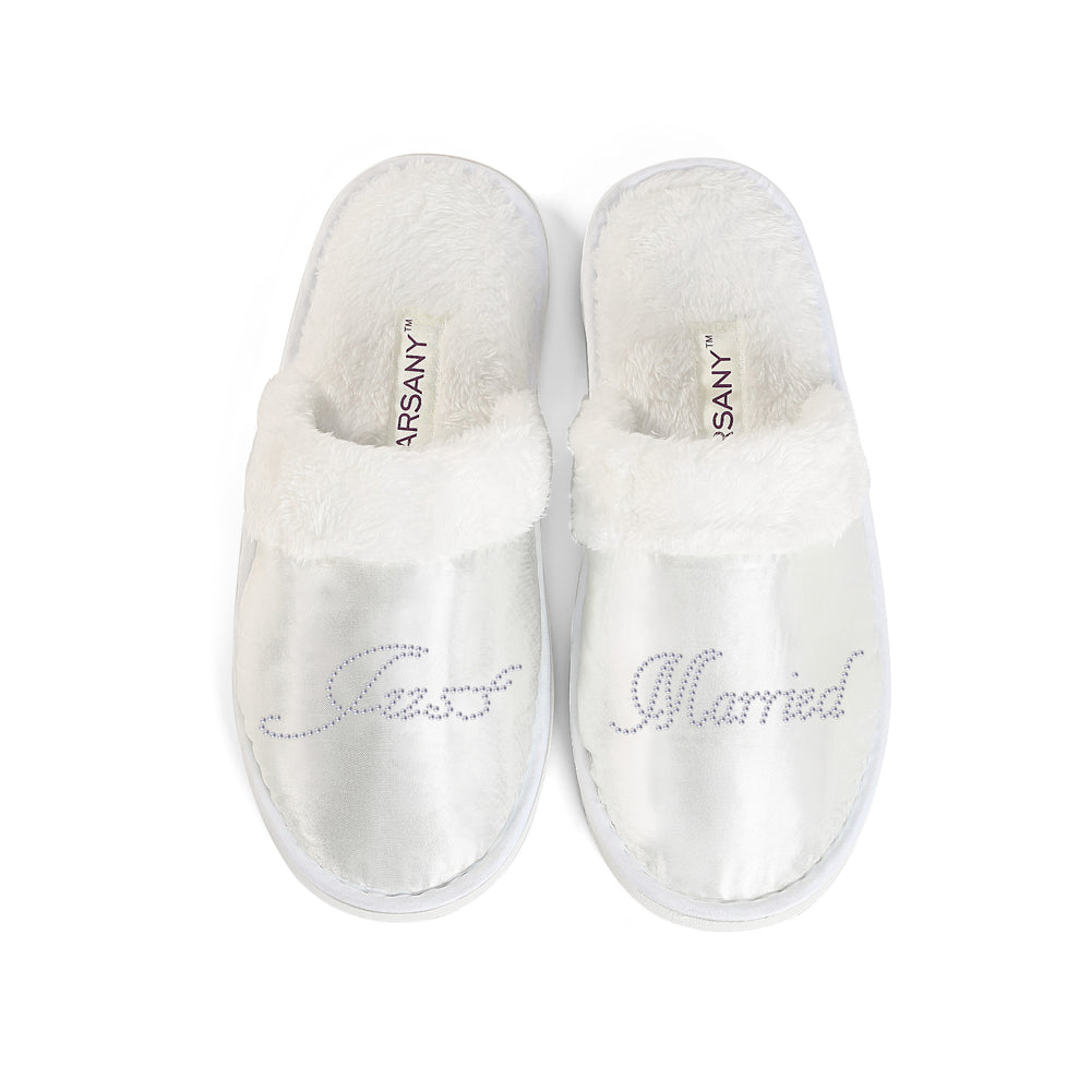 Just Married Spa Slippers - varsanystore