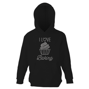 I Love Baking Hoodie - varsanystore
