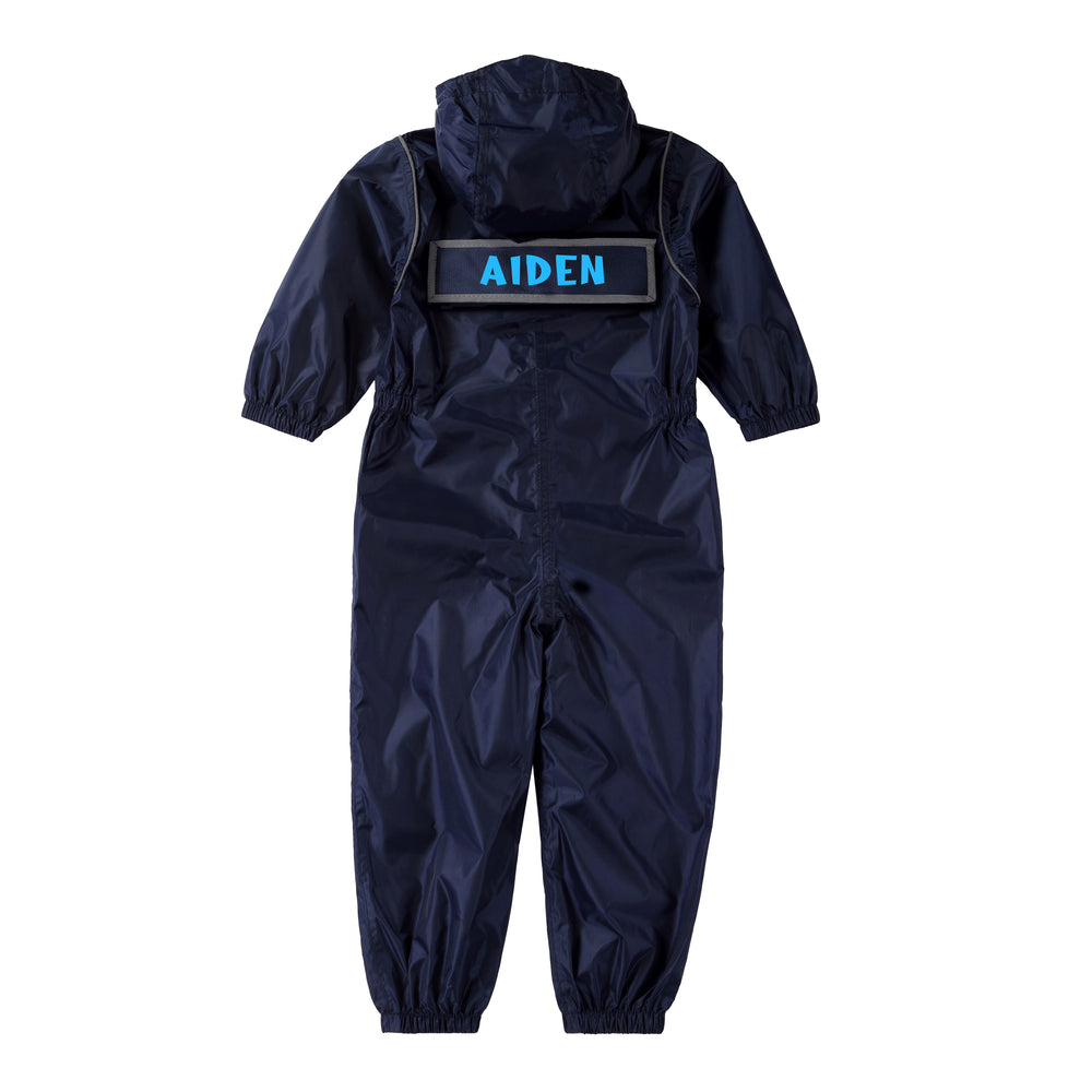 Personalised Girls Waterproof Rain Suit/Coat - Varsany