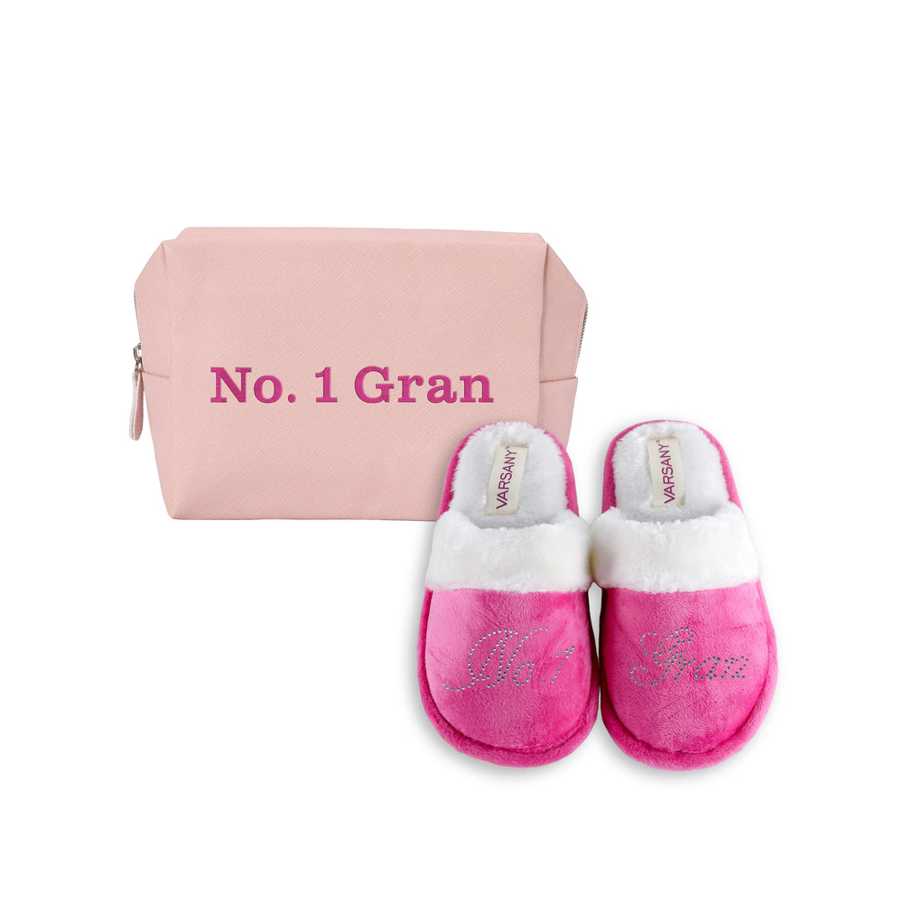 Pink No.1 Gran House Slippers - Varsany
