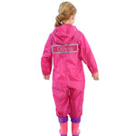 Personalised Girls Waterproof Rain Suit/Coat - varsanystore