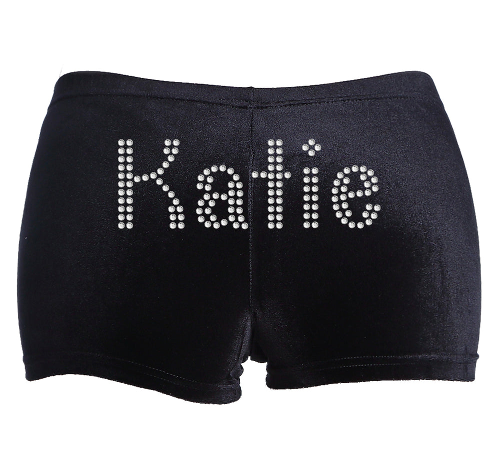 Personalised Girls Gymnastic Shorts - varsanystore