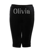 Personalised Girls Black Leggings - varsanystore