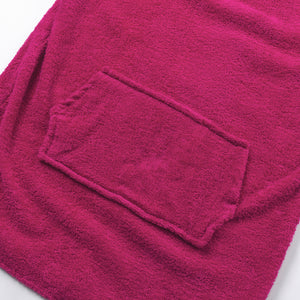Personalised Girls Big Letter Hooded Towel - Varsany