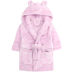 Personalised Baby Girls and Boys Hooded Bath Robe - varsanystore