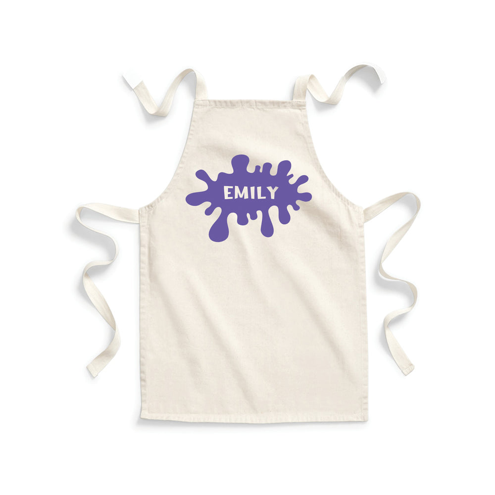 Personalised Kids Splatter Apron - Varsany