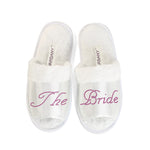 The Bride Party Spa Open Toe Slippers - varsanystore