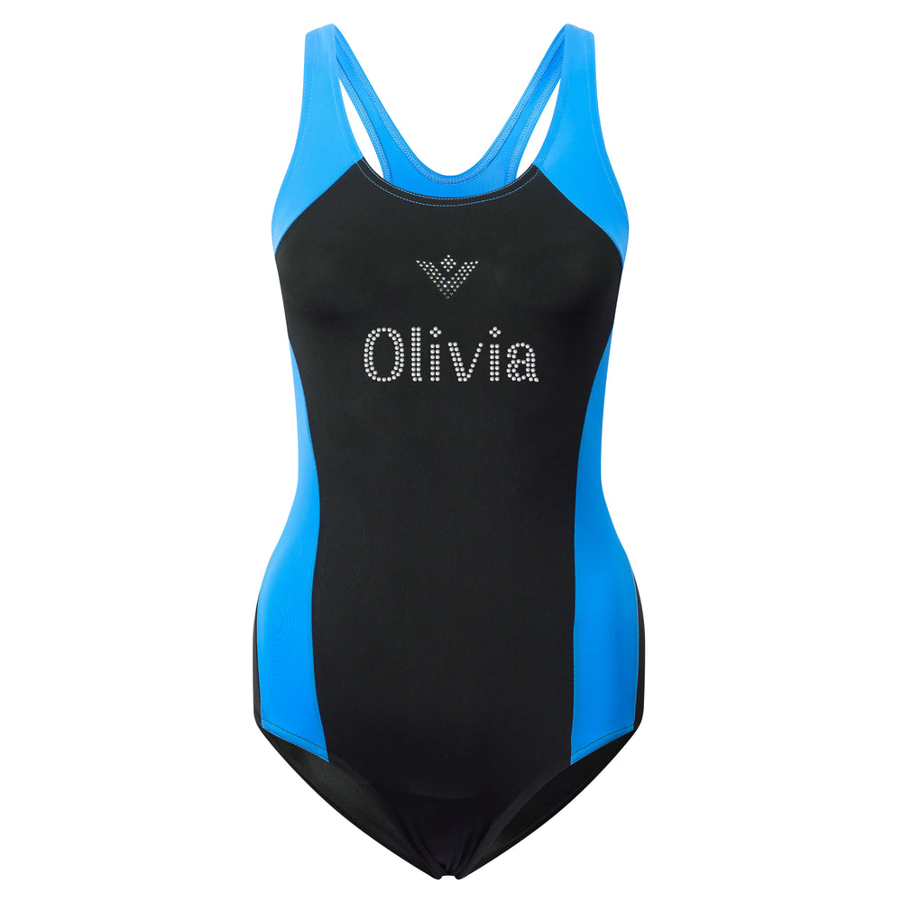 Personalised Girls Swimming Swimsuit - Varsany