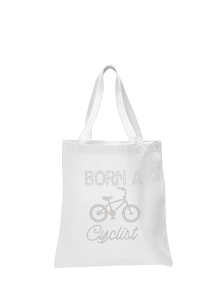 Born a Cyclist Tote Bag - varsanystore