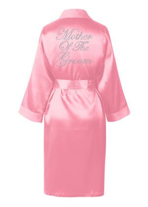 Mother Of The Groom Satin Dressing Gown / Bathrobe - Varsany