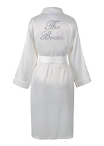 The Bride Satin Dressing Gown / Bathrobe - Varsany