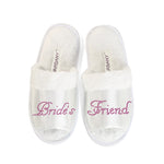 Brides Friend Party Spa Open Toe Slippers - varsanystore