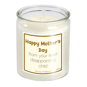 Luxury Hand Poured Vegan Candle, My Favourite Child Bought Me This, Candles Gift, Mothers Day, Novelty Present by Dhruv Creation - Varsany