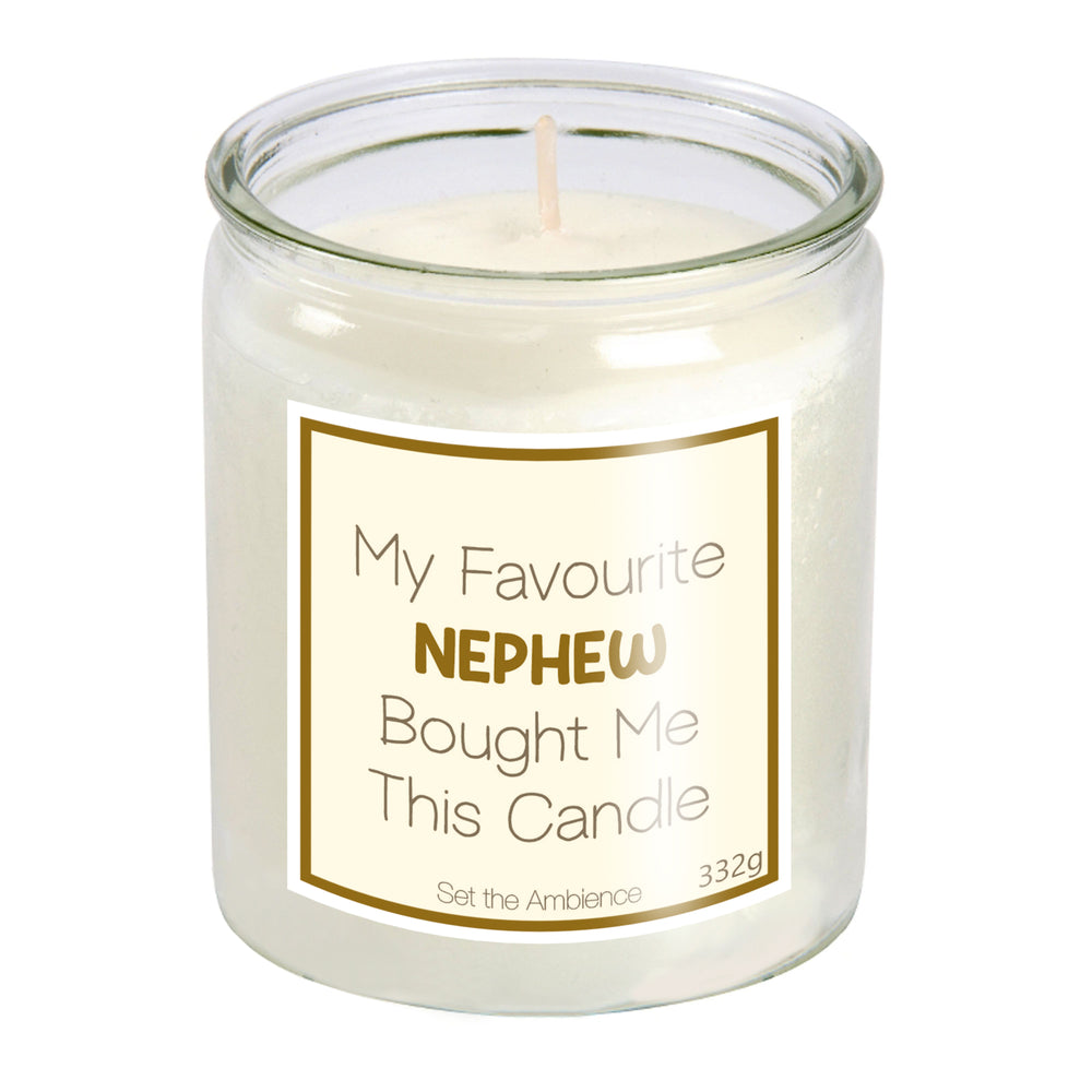 Luxury Hand Poured Vegan Candle, My Favourite Child Bought Me This, Candles Gift, Mothers Day, Novelty Present by Dhruv Creation - Varsany