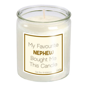 Luxury Hand Poured Vegan Candle, My Favourite Child Bought Me This, Candles Gift, Mothers Day, Novelty Present by Dhruv Creation - Varsany