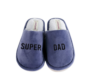 Navy Fathers Day House Slippers - Varsany