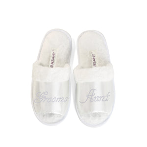 Grooms Aunty Party Spa Open Toe Slippers - varsanystore