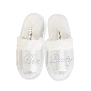 Hen Party Spa Open Toe Slippers - varsanystore