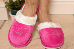 Pink No.1 Mum House Slippers - Varsany