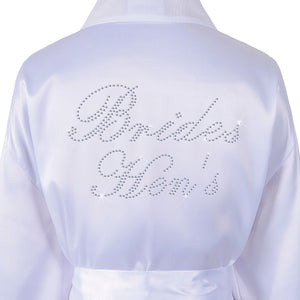 Hen Party Satin Dressing Gown / Bathrobe - varsanystore