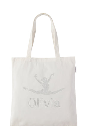 Personalised Girls gymnastic Tote Bag - Varsany